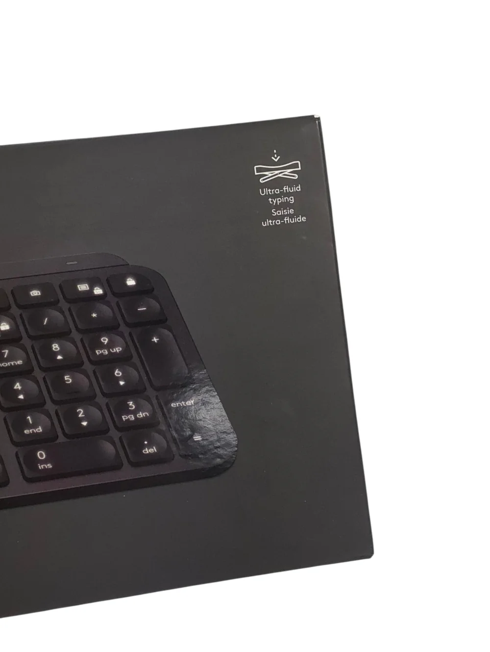 Logitech MX Keys Advanced Wireless Illuminated Keyboard Black With Dongle